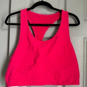 🔥 NWT Hot Pink Racerback Sports Bra – Size 2X 🔥